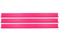 Dominator Race Products DOM-1100-PK Pink Dirt Rocker Set, 78-Inch Length, Set of 3