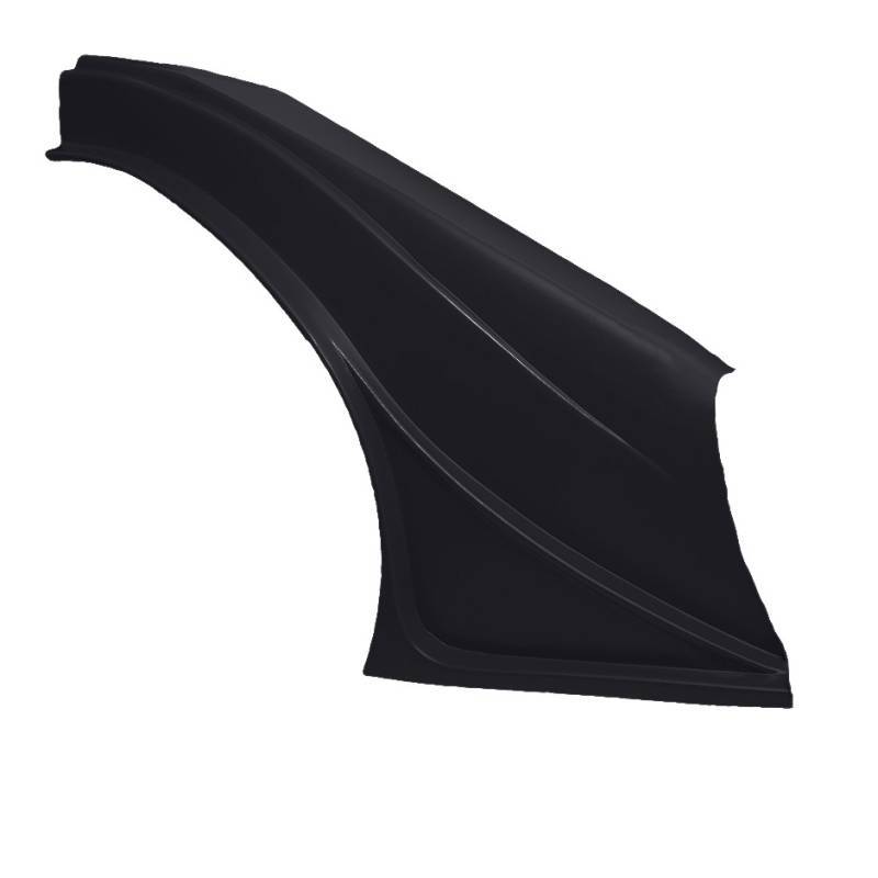 Dominator Race Products DOM-2002F-BK Outlaw Passenger Side Plastic Flare in Black