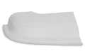 Dominator Race Products DOM-2301-R-WH Passenger Side Nose for Dirt Late Models, Plastic, White