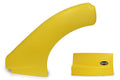 Dominator Race Products DOM-2302-YE Late Model Driver Side Fender in Yellow with Plastic Construction
