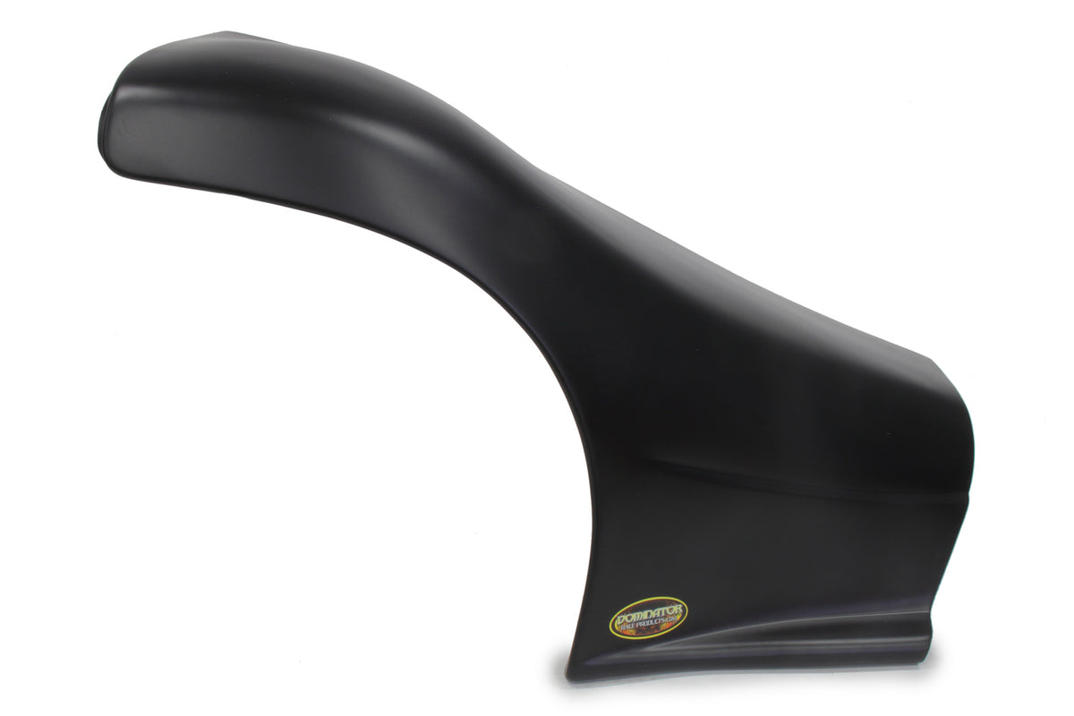 Dominator Race Products DOM-2303-BK Passenger Side Black Plastic Flare for Dirt Late Model