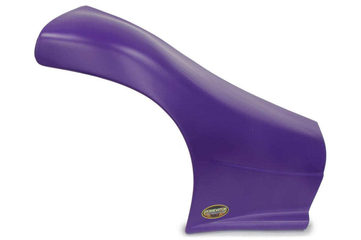 Dominator Race Products DOM-2303-PU Late Model Passenger Side Purple Plastic Fender