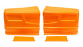 Dominator Race Products DOM-300-OR SS Nose with Fender Extensions in Orange for Street Stock Vehicles