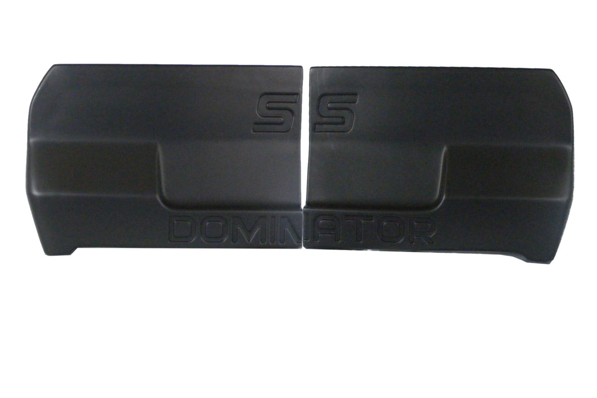 Dominator Race Products DOM-301-BK SS Tail Complete Kit in Black for Street Stock