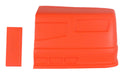 Dominator Race Products DOM-302-FLO-OR SS Nose Left Side with Fender Extension in Fluorescent Orange