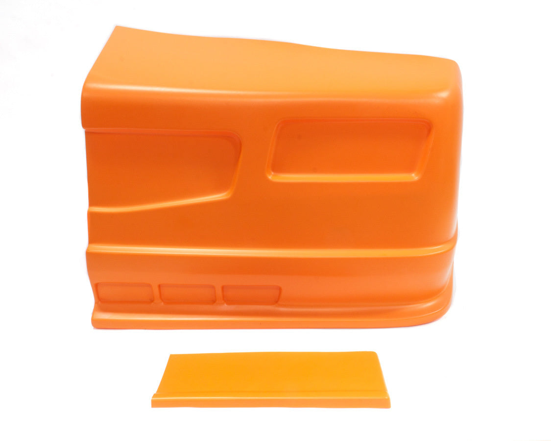 Dominator Race Products DOM-302-OR SS Nose Left Side with Fender Extension in Orange