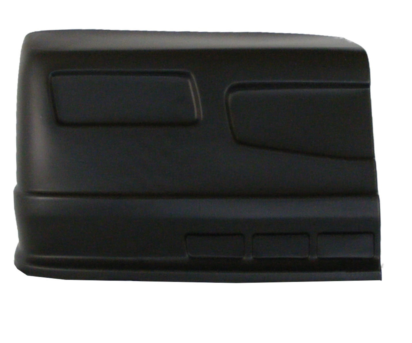 Dominator Race Products DOM-303-BK-NE SS Nose Passenger Side Black Plastic