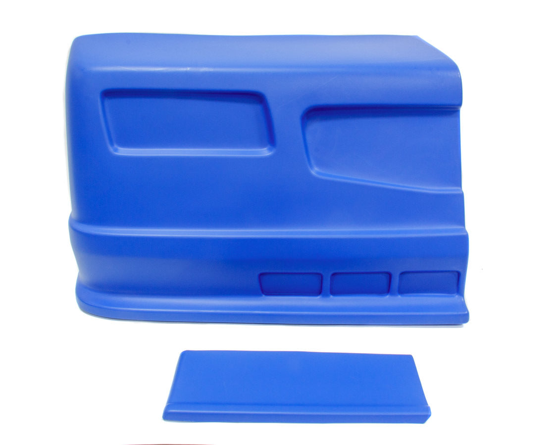 Dominator Race Products DOM-303-BL SS Nose Passenger Side with Fender Extension in Blue