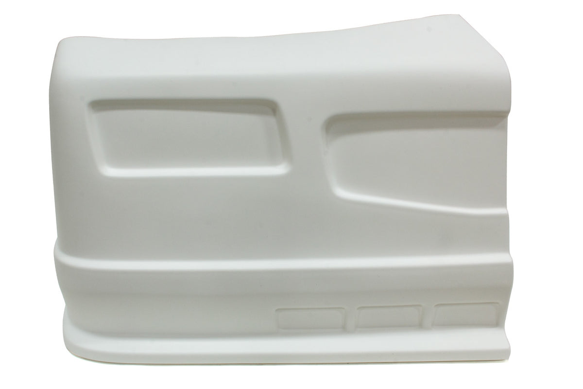 Dominator Race Products DOM-303-WH-NE SS Nose Passenger Side White Plastic