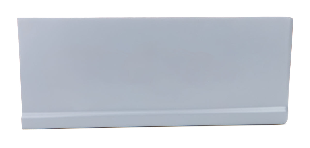Dominator Race Products DOM-304-GRY SS Nose Extension for Driver Side, Gray Plastic, Lower Fender Extension