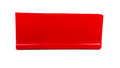 Dominator Race Products DOM-304-RD Fender Extension for Driver Side, Lower, Red Plastic, Universal Fit