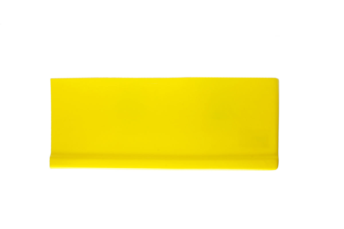 Dominator Race Products DOM-304-YE SS Nose Extension for Street Stock, Driver Side, Yellow Plastic