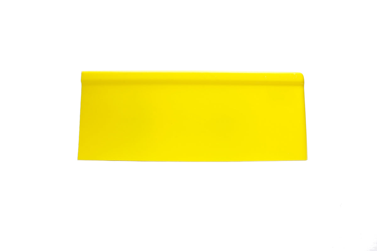 Dominator Race Products DOM-305-YE Passenger Side Lower Fender Extension Yellow Plastic