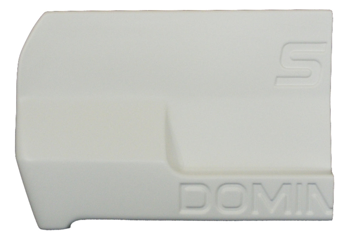 Dominator Race Products DOM-306-WH SS Tail Left Side Universal White Plastic