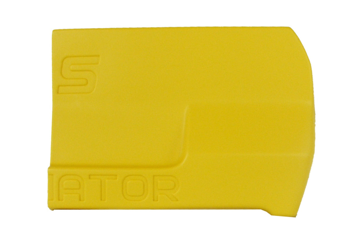 Dominator Race Products DOM-307-YE SS Tail Passenger Side Yellow Plastic Street Stock