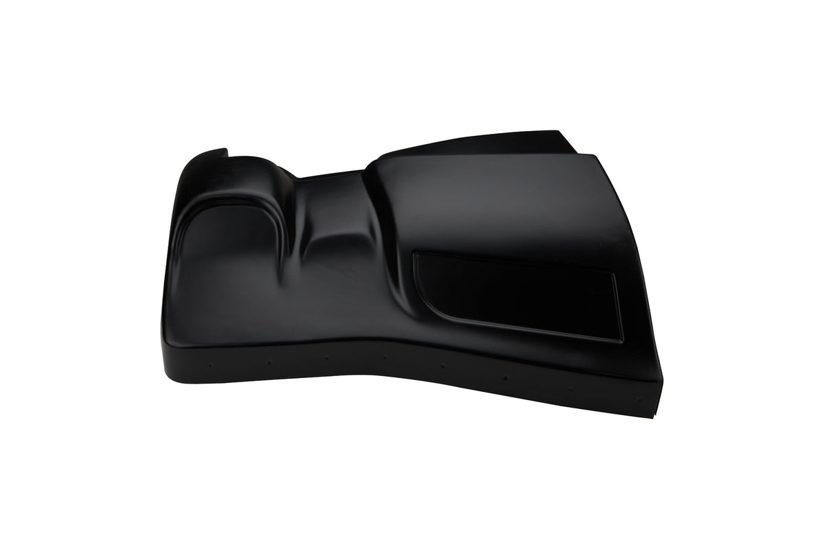 Dominator Race Products DOM-326-R-BK Nose Top Right for 1981 Z-28 Camaro, Passenger Side, Upper, Black Plastic