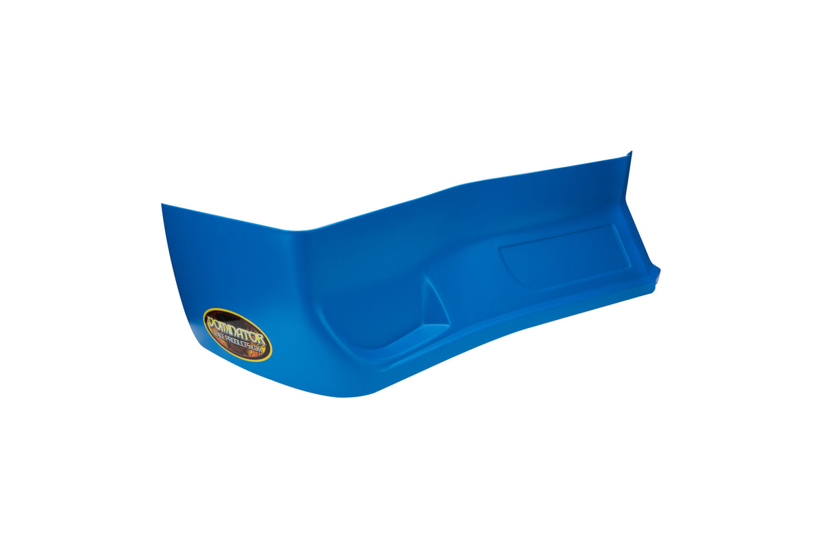 Dominator Race Products DOM-327-R-BL Nose Bottom Right for 1981 Z-28 Camaro, Blue Plastic, Passenger Side