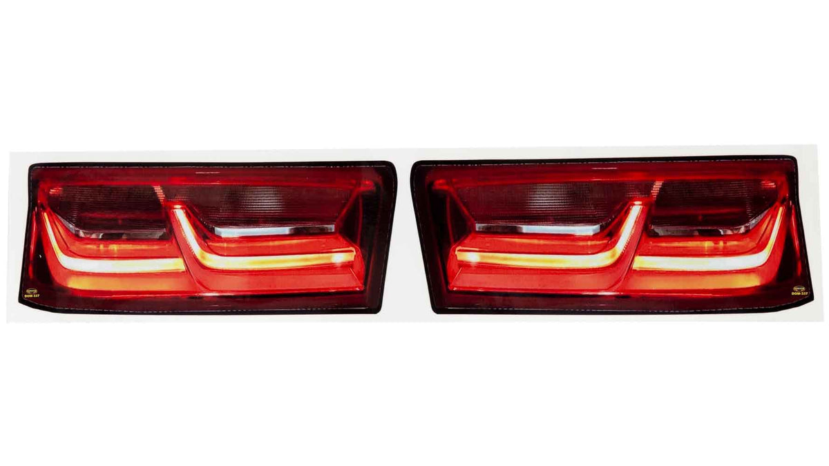 Dominator Race Products DOM-337 Camaro SS Tail Light Decal Kit