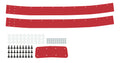 Dominator Race Products DOM-345-RD Camaro SS Red Air Valance Kit