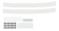 Dominator Race Products DOM-345-WH Camaro SS White Air Valance Kit