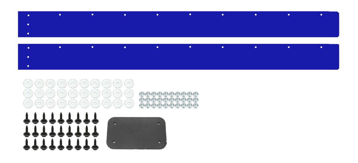 Dominator Race Products DOM-346-BL Air Valance Kit in Blue for Street Stock Vehicles