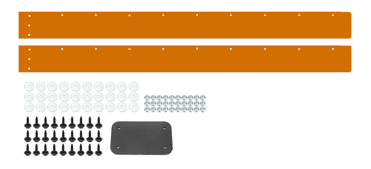 Dominator Race Products DOM-346-OR Air Valance Kit in Orange for Street Stock Vehicles