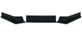 Dominator Race Products DOM-409-BK Modified IMCA Air Valance Kit in Black, 3-Piece Plastic Construction