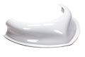 Dominator Race Products DOM-507-WH Hood Scoop, 3.5 Inch Height, Curved Front, White Plastic