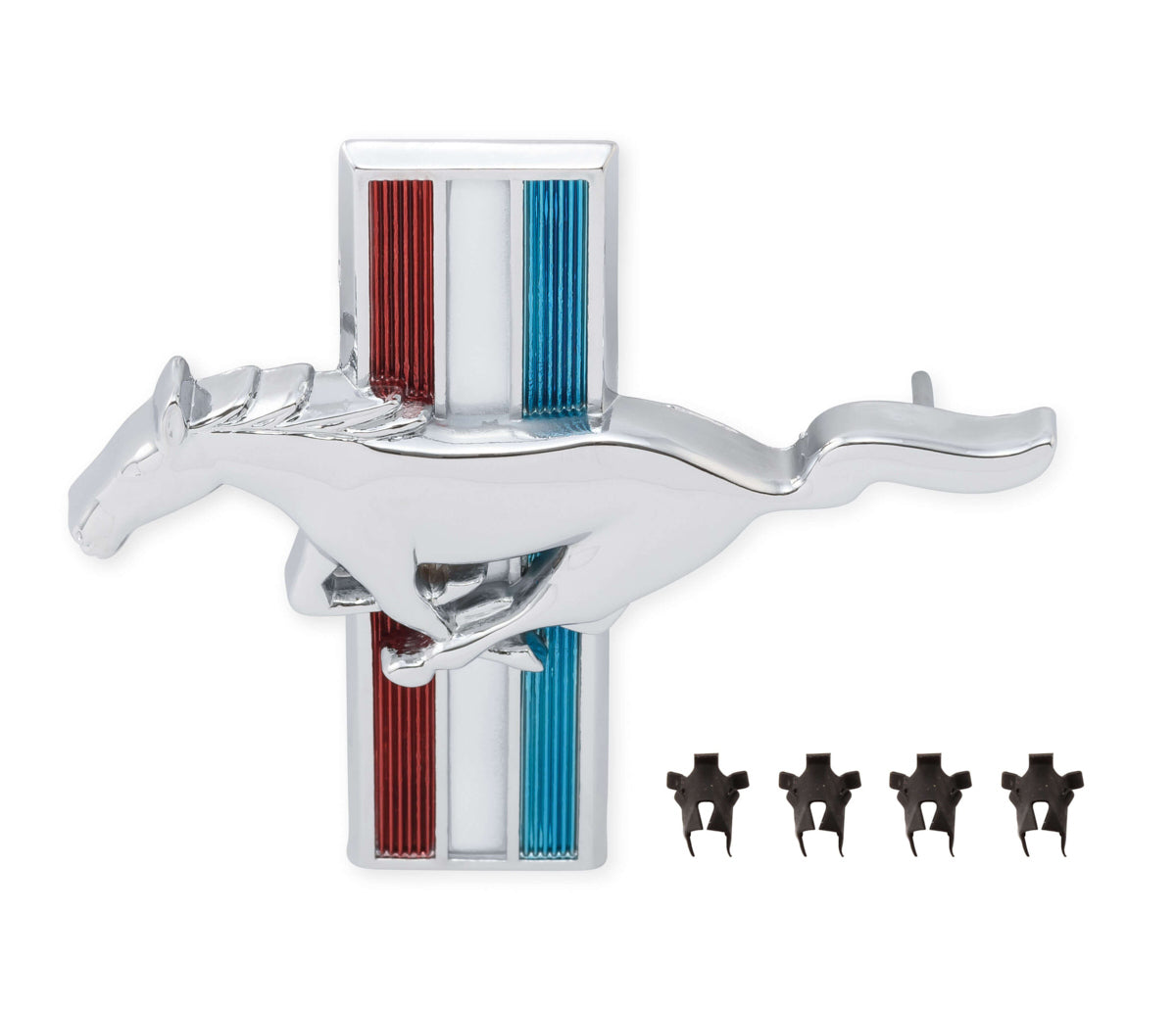 Drake Automotive Group C5ZZ-16229-B Mustang Tri-Bar Fender Emblem