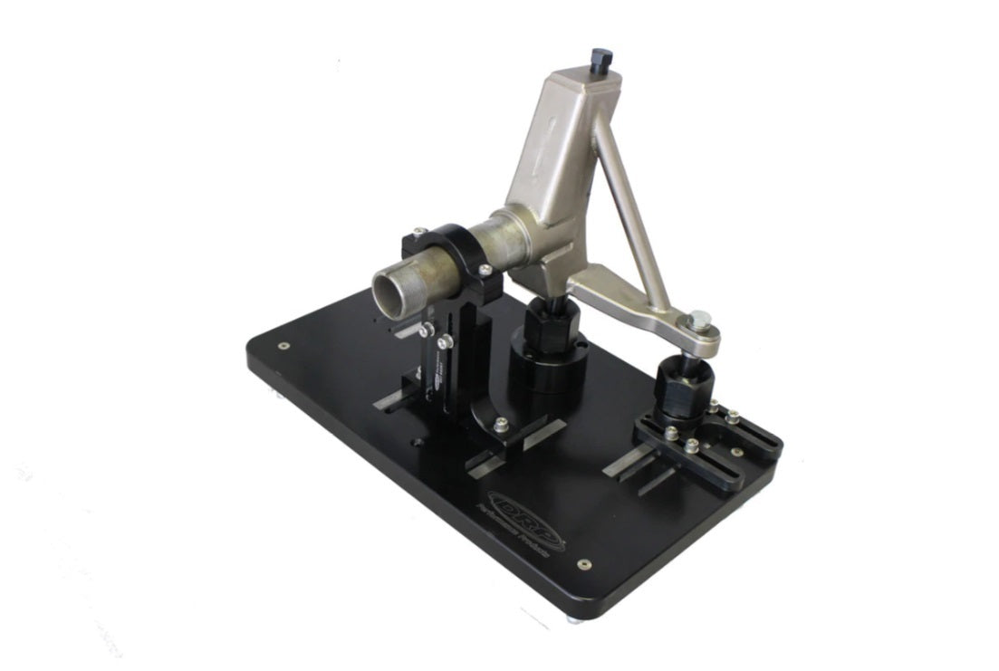 DRP Performance Spindle Jig Wide 5 & 2 Inch 5x5 Front Spindles, Aluminum, Black Anodized, Adjustable