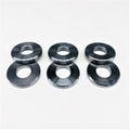 Drag Race Solutions 4000-6150 Torque Converter Spacers Set of 6, 1 Inch Outer Diameter, 7/16 Inch Inner Diameter, 0.150 Inch Thickness, Steel, Natural Finish