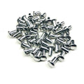 Drag Race Solutions 4501-050 Smash Rivet, 1/8 Inch Diameter, 1/4 Inch Length, Aluminum, Natural, Pack of 50