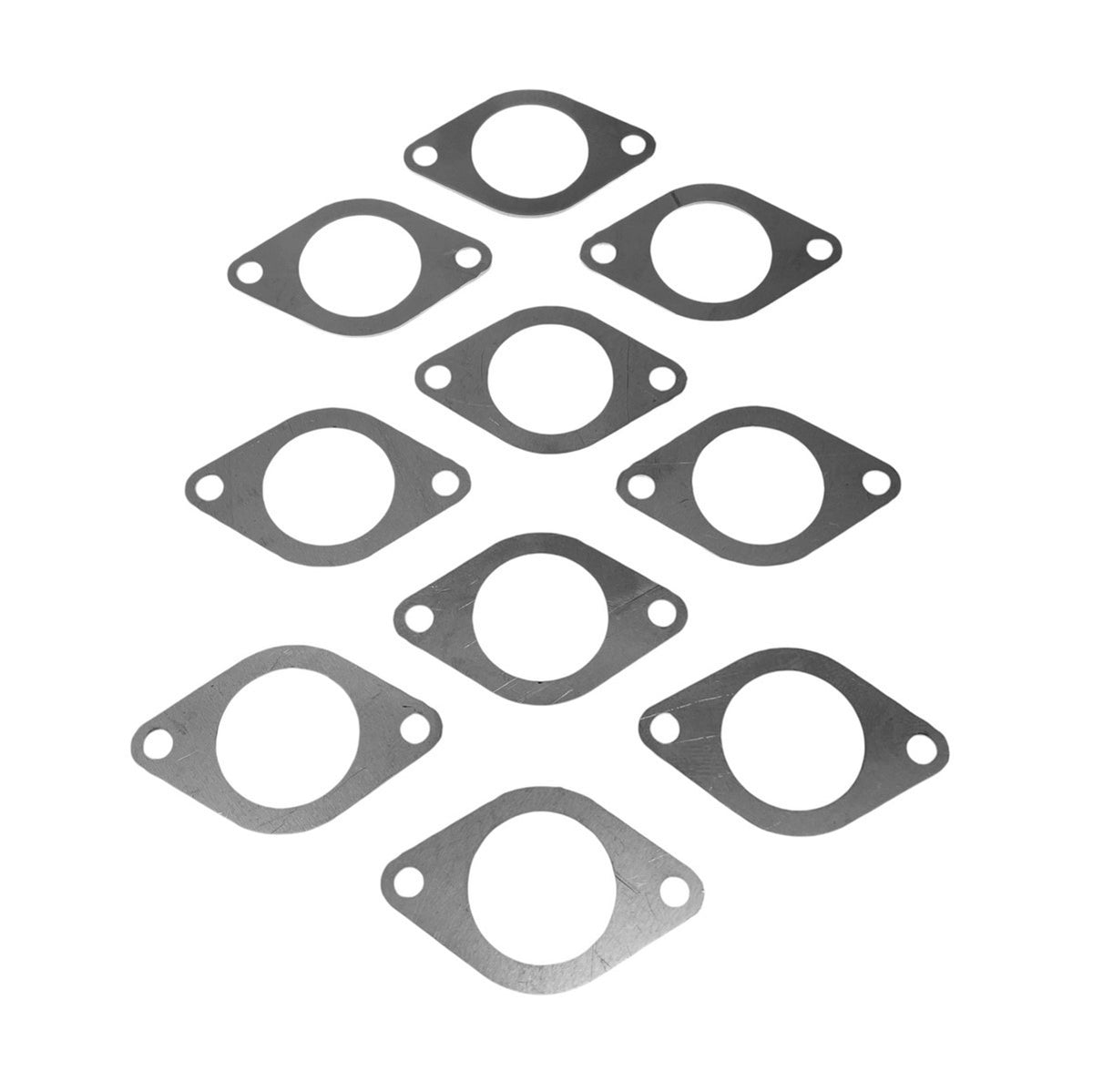 Drag Race Solutions Dzus Backing Plate Large 7/16 Inch Stainless Steel Set of 10