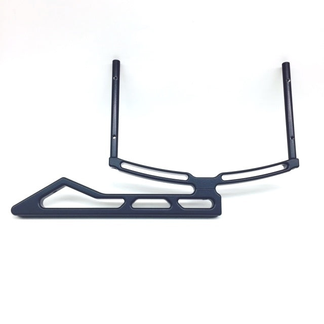 Drag Race Solutions 6001-001B Dial-In Board Bracket Angled Tray Black Aluminum