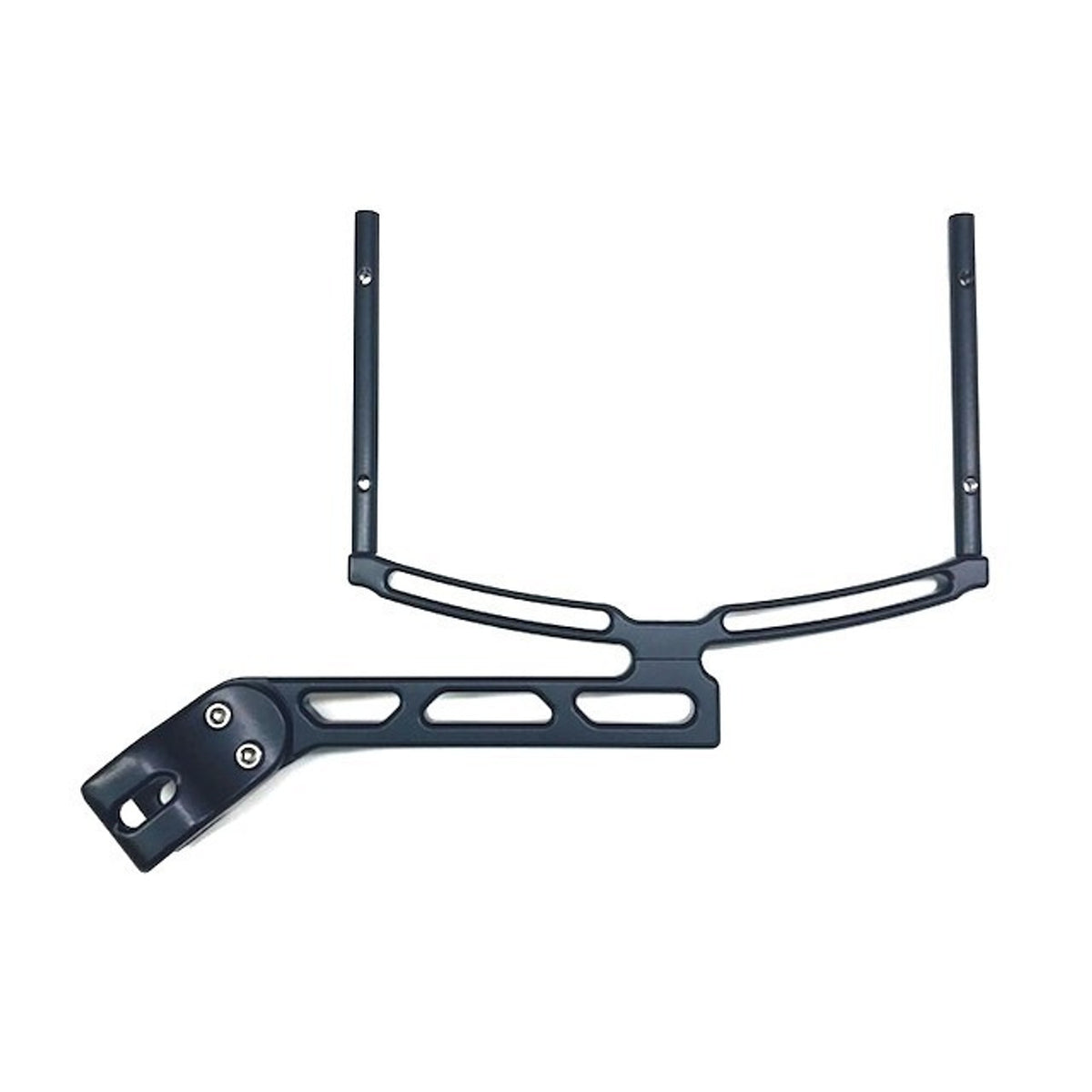 Drag Race Solutions Dial Board Bracket 6001-021B Clamp-On for 1.75-Inch Tubes Aluminum Black