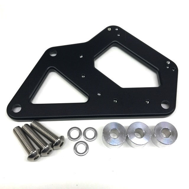 Drag Race Solutions 6600-300B Aluminum U-Core Ignition Coil Bracket for Big Block Chevy