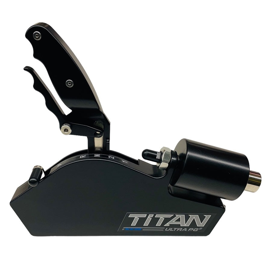 Drag Race Solutions Titan Ultra PG2 Shifter Matte Black with 9 ft Cable for Powerglide Automatic Transmissions