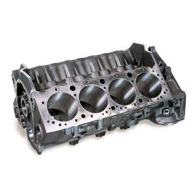 DART SBC Little M Iron Engine Block with 4.125 Inch Bore and 9.025 Inch Deck Height
