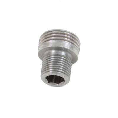 Dart Oil Filter Adapter for Small Block Ford SBF OEM Style, 3/4-16 Male Center Thread, Steel Construction