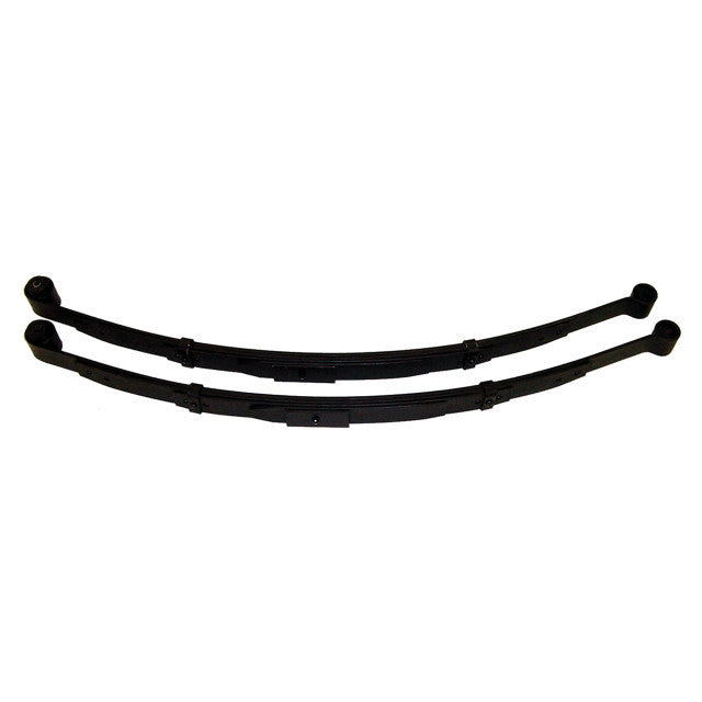 Detroit Speed Engineering 040101PDS Rear Leaf Springs for GM F-Body 1967-1969, 2 Inch Drop, Multi-Leaf Steel, Black Finish, Pair