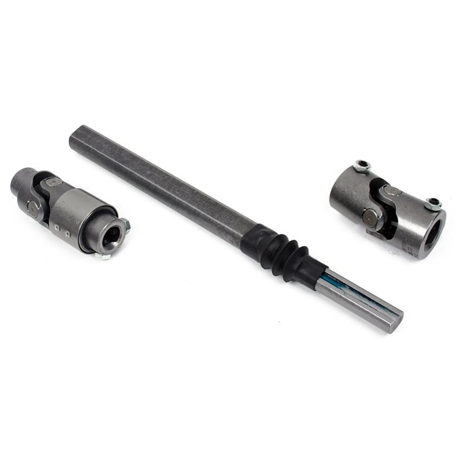 Detroit Speed Engineering 092519DS Steering Shaft Kit for GM G-Body 1978-1988 and GM F-Body 1982-1992, 3/4 Inch Double D, Steel, Natural Finish
