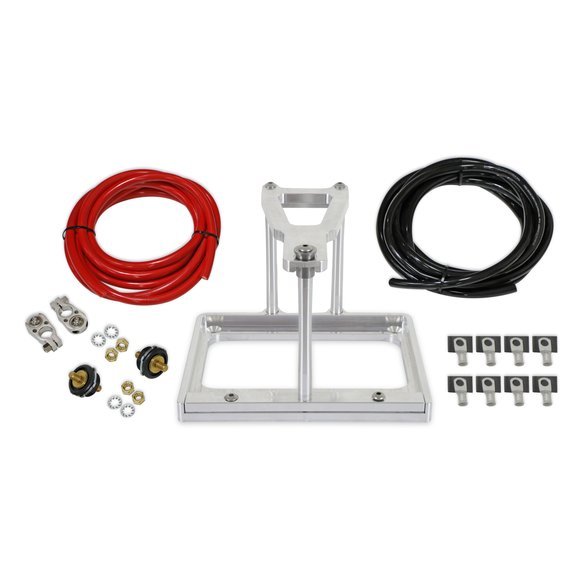 Detroit Speed Engineering Battery Relocation Kit with Hardware for Group 34/78 Batteries