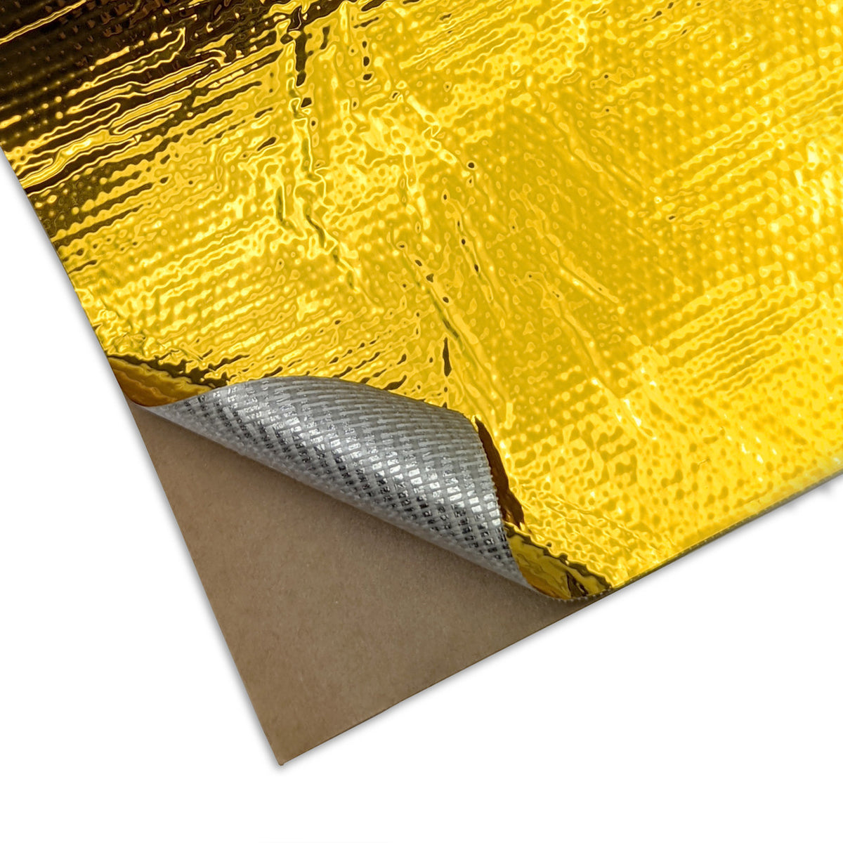 Design Engineering Reflect-A-Gold Heat Barrier Sheet 12 x 12 Inches with Self-Adhesive Backing