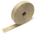 Design Engineering 10101 Exhaust Wrap 1 Inch Wide, 50 Feet Roll, Woven Fiberglass, Tan