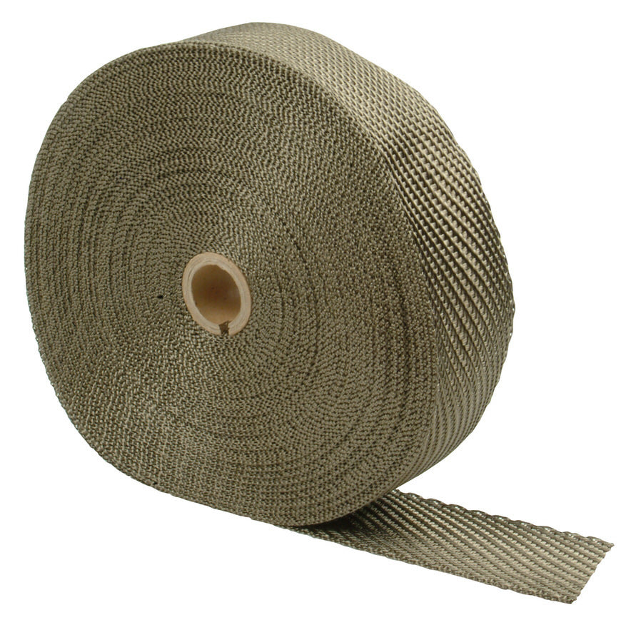 Design Engineering 10130 Titanium Exhaust Wrap 2 Inch Wide, 100 Feet Roll