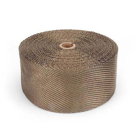 Design Engineering 10134 Titanium Exhaust Wrap, 4 Inch Wide, 100 Feet Roll