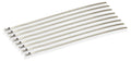 Design Engineering S.S. Locking Ties 8 Inch, Stainless Steel, Pack of 8