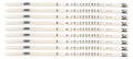 Design Engineering D10204 Lockjaw Locking Ties, 8 Inch, Stainless Steel, Pack of 9