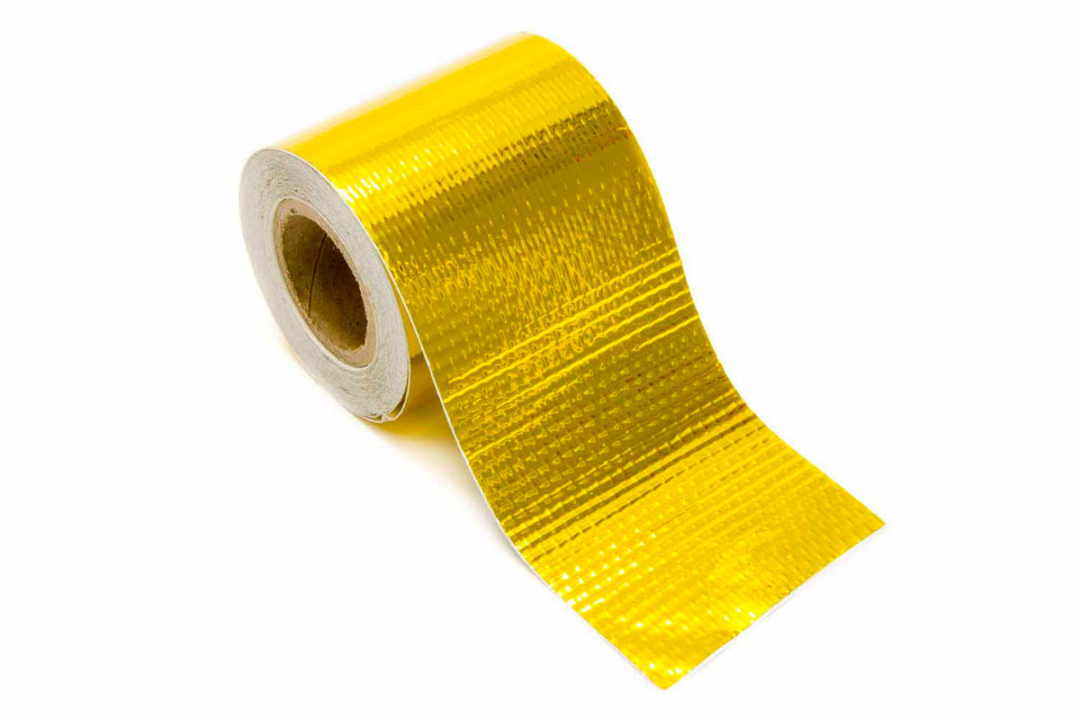 Design Engineering Reflect-A-Gold Heat Barrier Tape 2 Inch Wide 15 Foot Roll with Self-Adhesive Backing