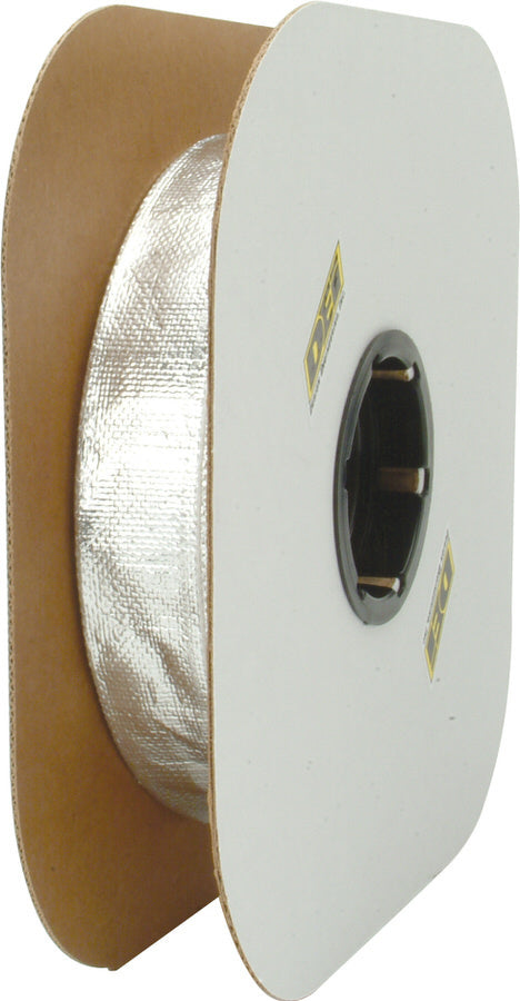 Design Engineering Aluminized Heat Sheath 1 Inch ID, 3 Feet Length, Aluminum and Fiberglass Material